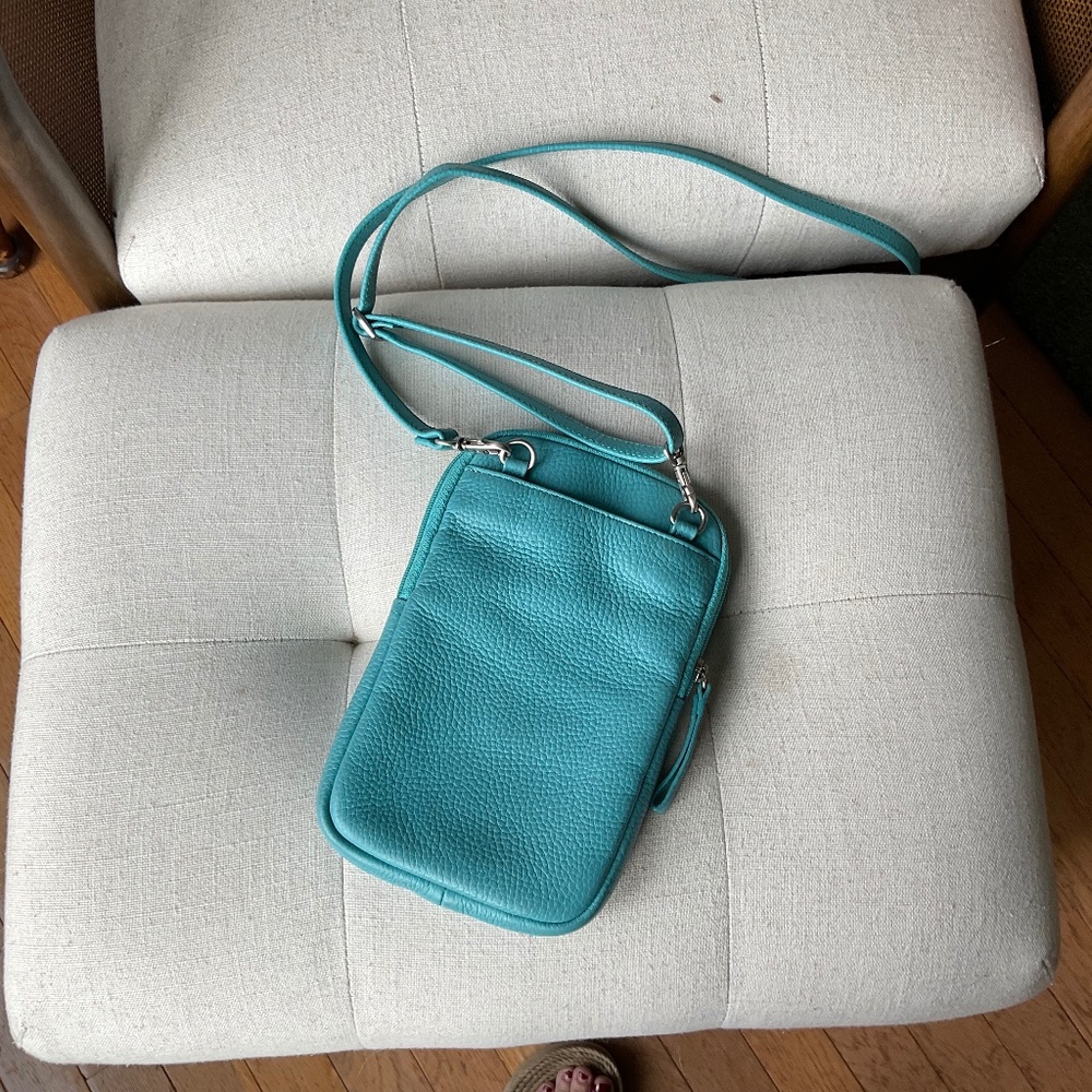 Coldwater Creek leather crossbody bag